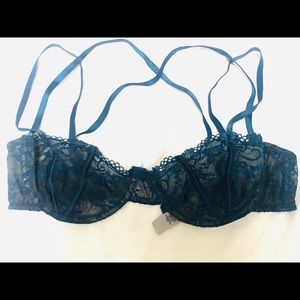 Strappy ASOS unlined Demi bra lacy